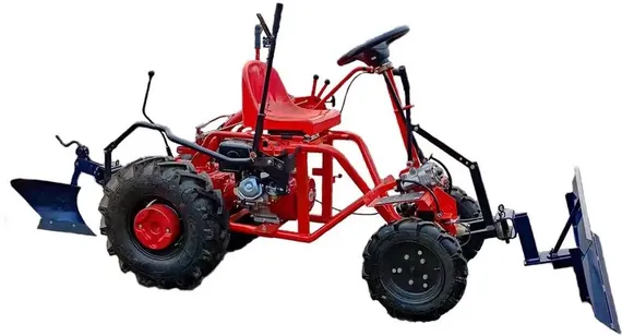 Адаптер переоборудования МТ-1 мотоблока МТЗ в мототрактор (с приводом для фрезы)