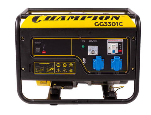 Бензогенератор  Champion GG3301C