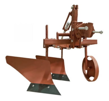 Плуг двухкорпусный для минитрактора