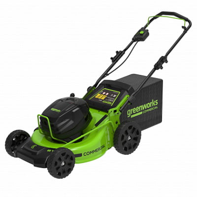 Аккумуляторная газонокосилка Greenworks GC82HPLM51 82В