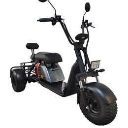 Электроскутер трехколесный SMD 701 MiniTrike New (Внедорожные колеса)