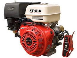 Двигатель к мотоблоку STARK GX390E (Шпонка, 25мм) 13л.с Электростарт