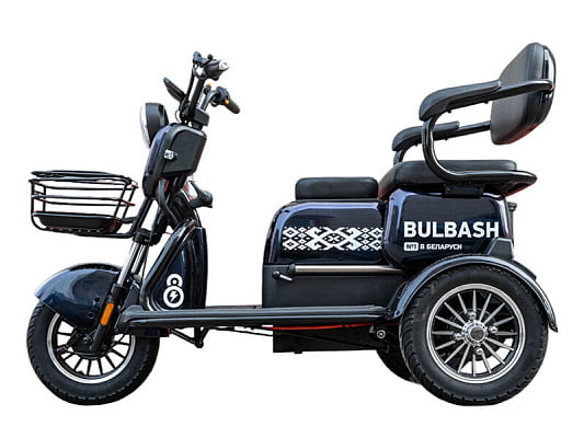 Электроскутер трехколесный Smart8 Bulbash S