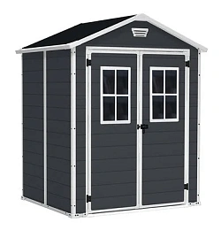 Хозблок MANOR 6х5W (2,8 м2), графит (Израиль)