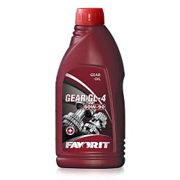 Масло трансмиссионное Favorit Gear GL-4 SAE 80W-90 API GL-4, 1 литр