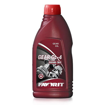 Масло трансмиссионное Favorit Gear GL-4 SAE 80W-90 API GL-4, 1 литр