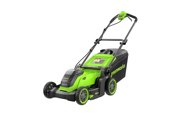 Аккумуляторная газонокосилка Greenworks GD40LM411 40В