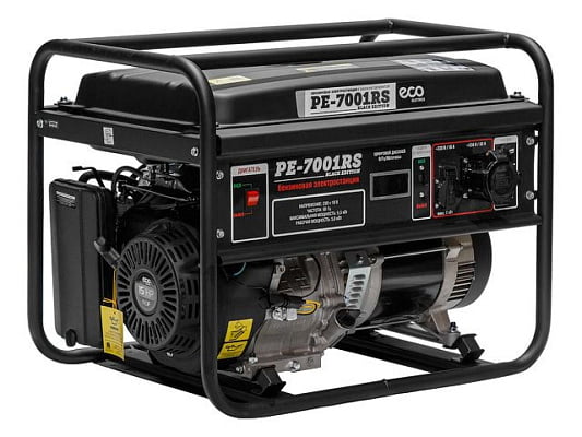 Бензогенератор ECO PE-7001RS Black Edition