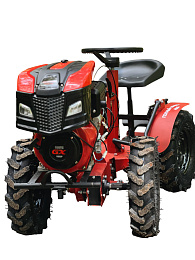 Дизельный минитрактор Storm 152D LUX на базе мотоблока  (4x4)