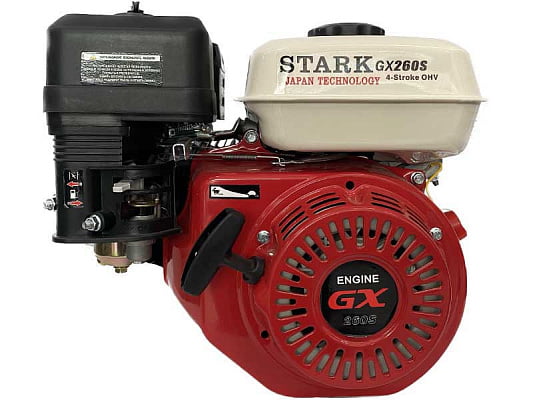 Двигатель к мотоблоку Stark GX260s шлиц 25мм 8.5 л.с.