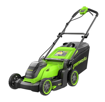 Аккумуляторная газонокосилка Greenworks GD40LM411 40В