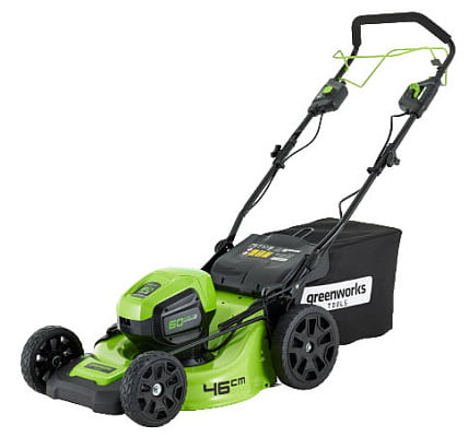 Аккумуляторная газонокосилка Greenworks GD60LM46SPK4 60В