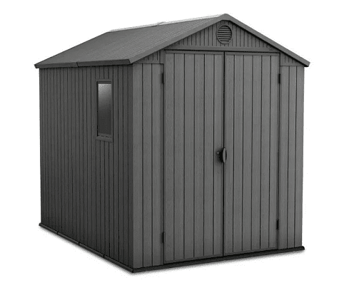 ХОЗБЛОК ПЛАСТИКОВЫЙ DARWIN SHED 6X8 INDOOR, ГРАФИТ