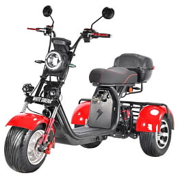 Электроскутер трицикл White Siberia PRO TRIKE 3000W 21Ah