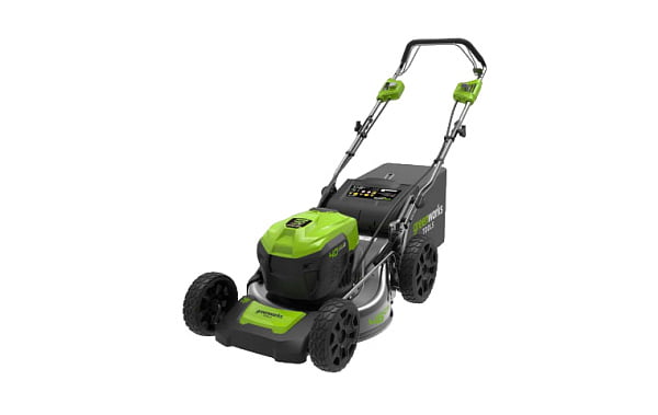 Аккумуляторная газонокосилка Greenworks GD40LM46SPK4 40В (в комплекте АКБ + ЗУ)