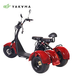 Трехколесный электроскутер YAKAMA AP-H0006B