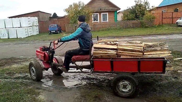 Права на мотоблок